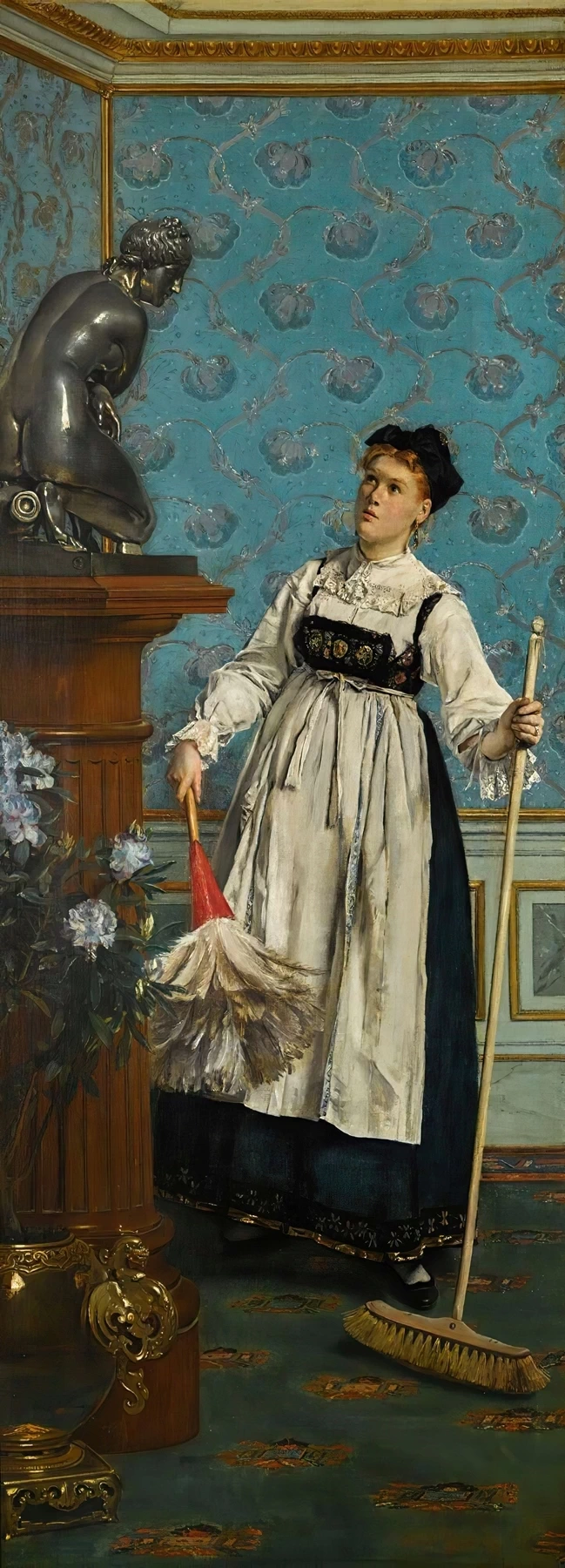 Alfred Émile Stevens - 182, Un aspirante intenditore